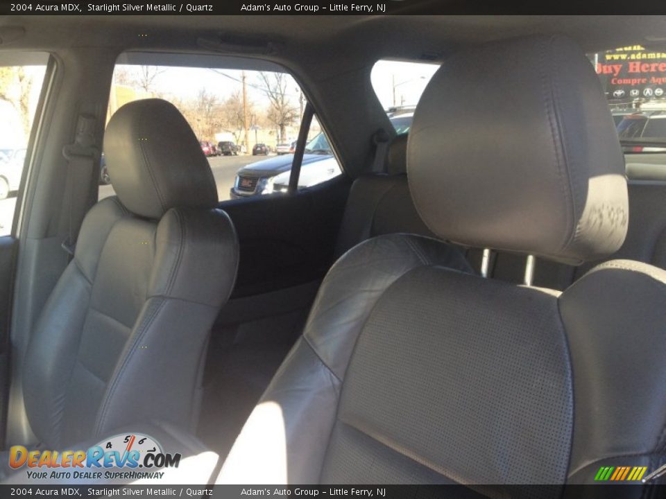 2004 Acura MDX Starlight Silver Metallic / Quartz Photo #12