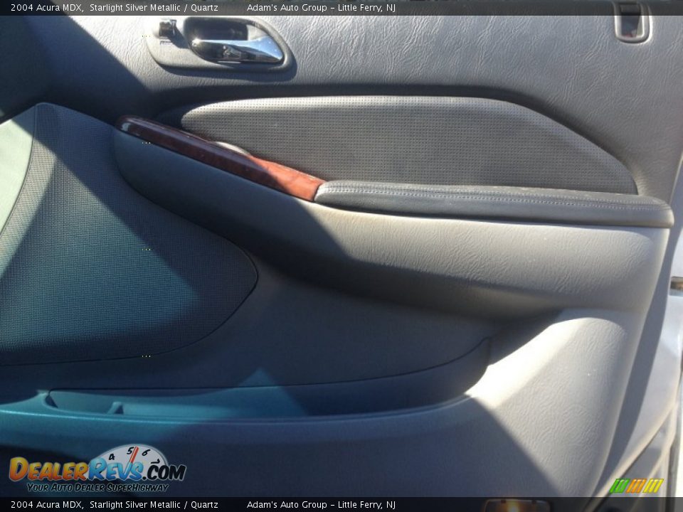 2004 Acura MDX Starlight Silver Metallic / Quartz Photo #16