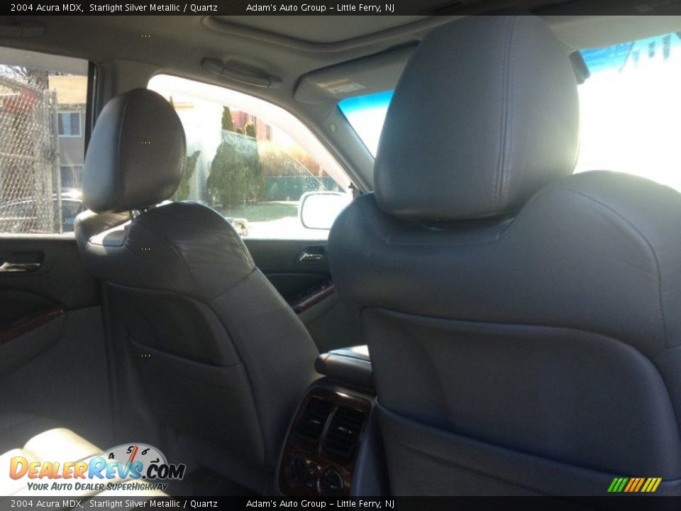 2004 Acura MDX Starlight Silver Metallic / Quartz Photo #18
