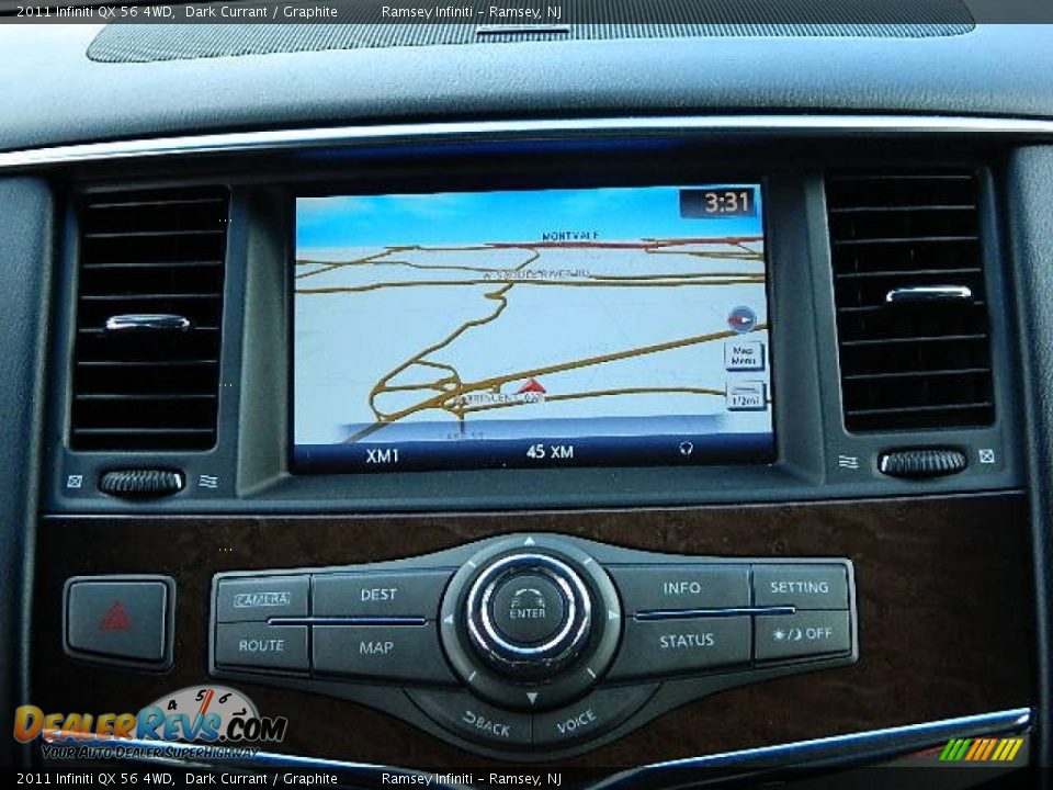 Navigation of 2011 Infiniti QX 56 4WD Photo #24
