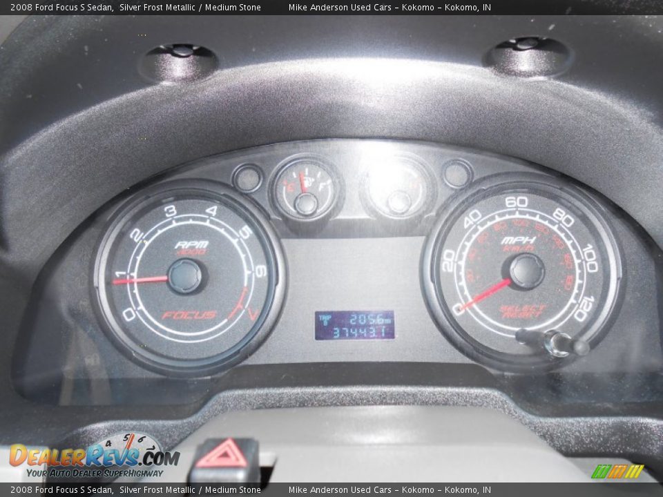 2008 Ford Focus S Sedan Gauges Photo #8