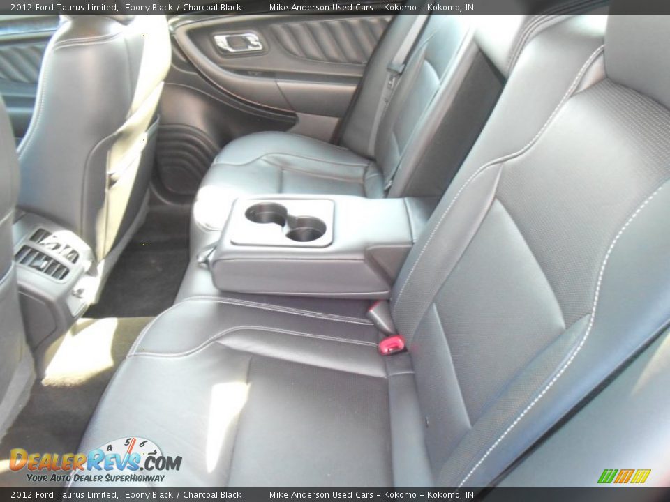 2012 Ford Taurus Limited Ebony Black / Charcoal Black Photo #5