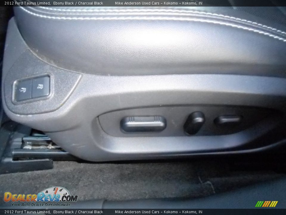 2012 Ford Taurus Limited Ebony Black / Charcoal Black Photo #8