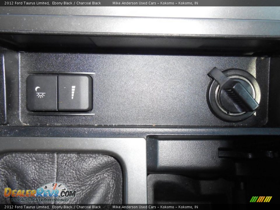 2012 Ford Taurus Limited Ebony Black / Charcoal Black Photo #15