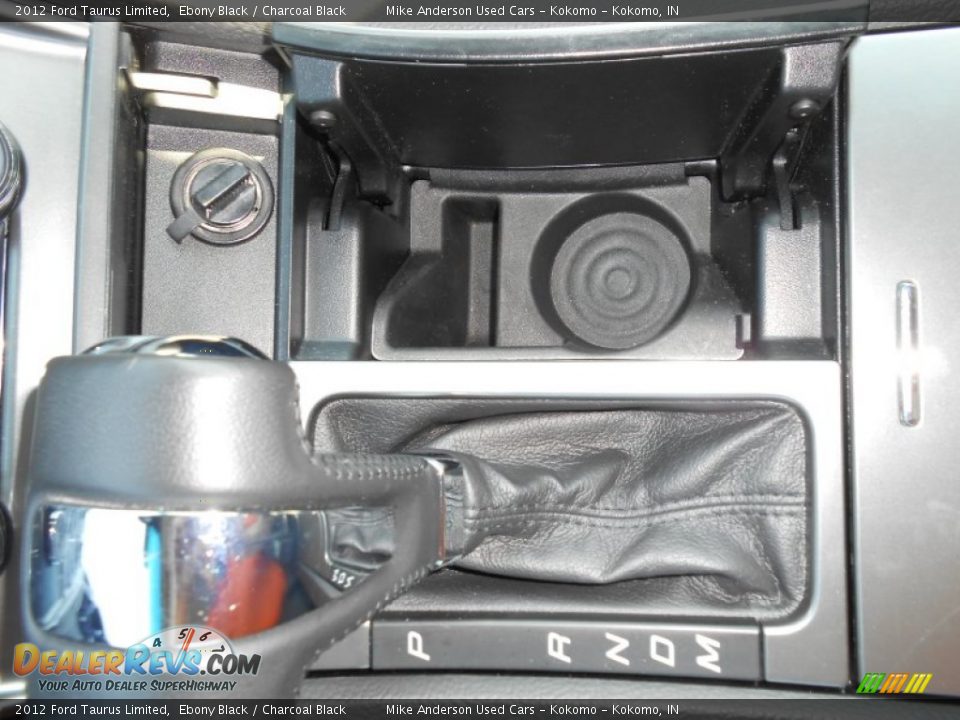 2012 Ford Taurus Limited Ebony Black / Charcoal Black Photo #16