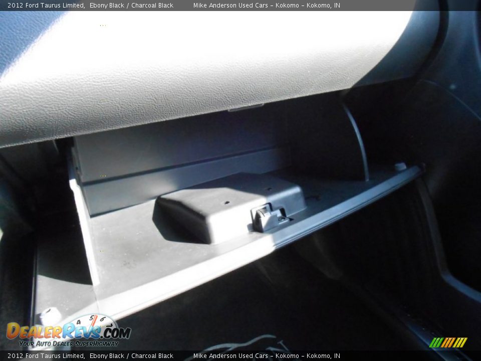 2012 Ford Taurus Limited Ebony Black / Charcoal Black Photo #20