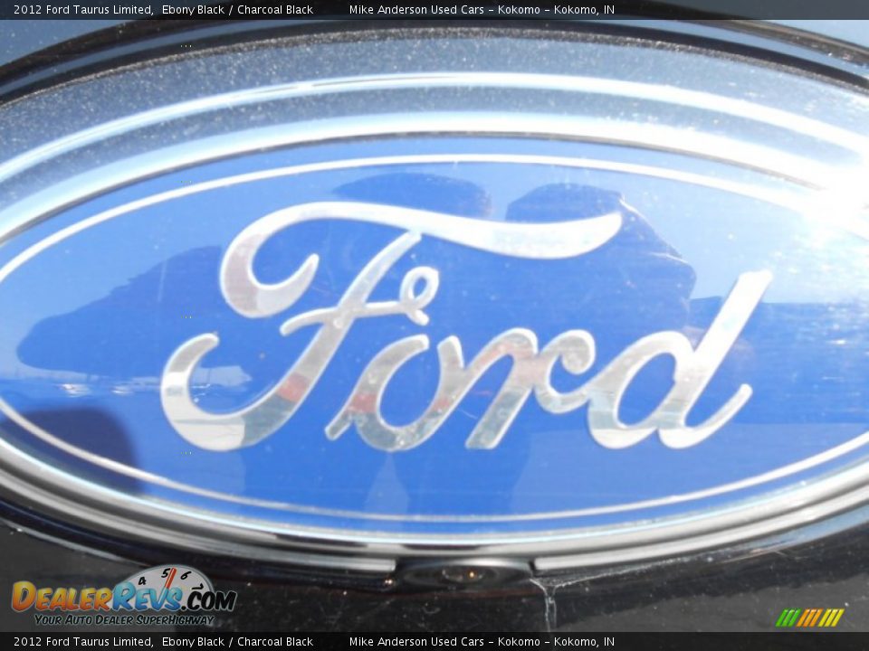 2012 Ford Taurus Limited Ebony Black / Charcoal Black Photo #27