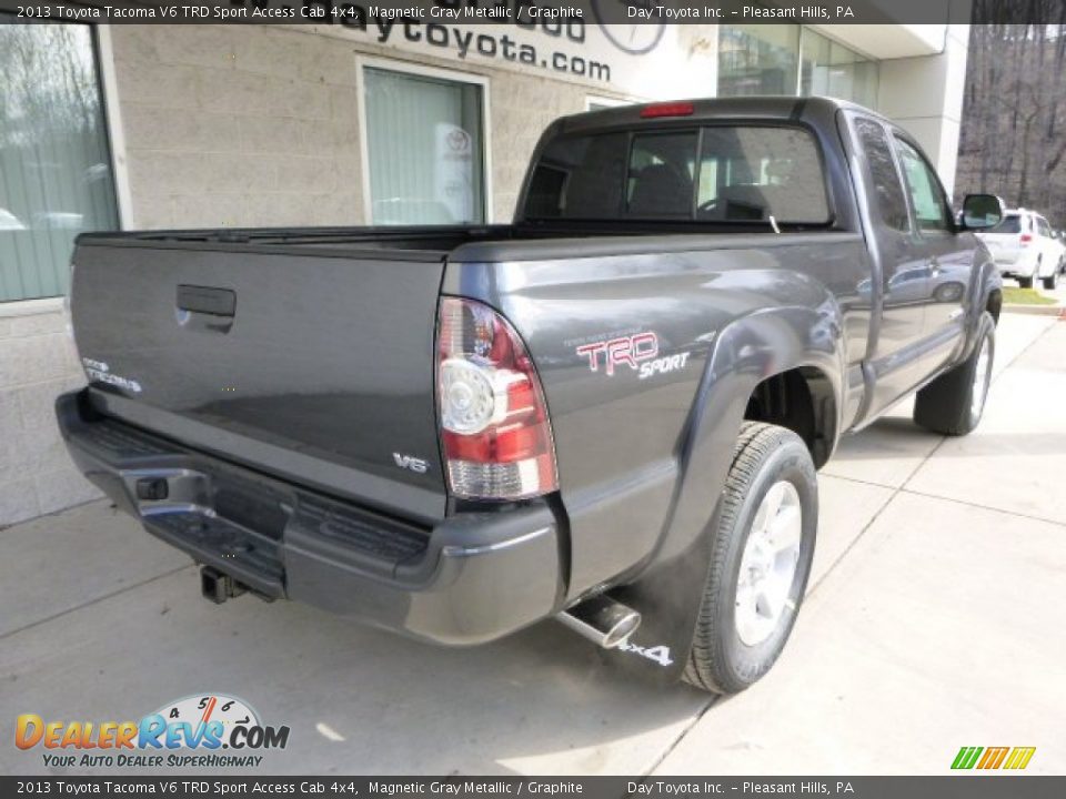2013 Toyota Tacoma V6 TRD Sport Access Cab 4x4 Magnetic Gray Metallic / Graphite Photo #2