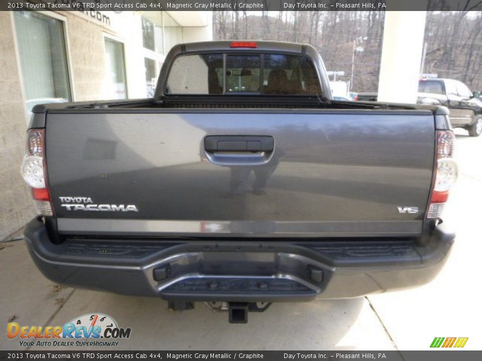 2013 Toyota Tacoma V6 TRD Sport Access Cab 4x4 Magnetic Gray Metallic / Graphite Photo #3