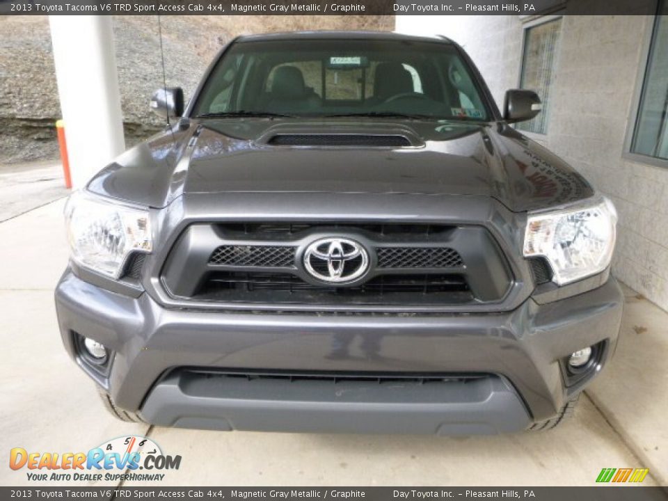 2013 Toyota Tacoma V6 TRD Sport Access Cab 4x4 Magnetic Gray Metallic / Graphite Photo #6