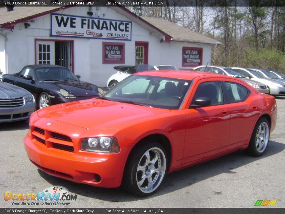 2008 Dodge Charger SE TorRed / Dark Slate Gray Photo #1