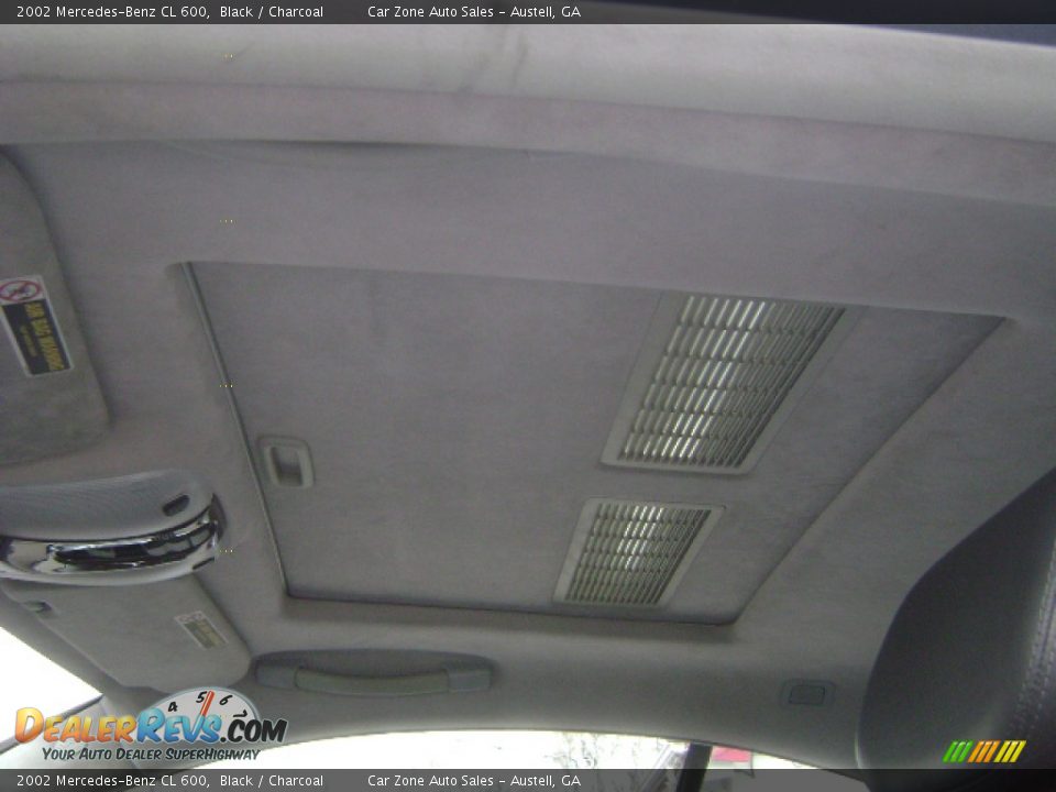 Sunroof of 2002 Mercedes-Benz CL 600 Photo #4