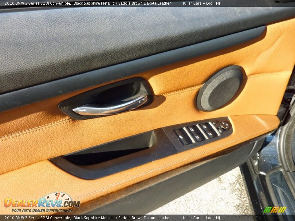 2010 BMW 3 Series 328i Convertible Black Sapphire Metallic / Saddle Brown Dakota Leather Photo #20