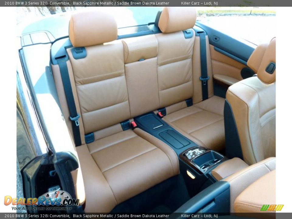 2010 BMW 3 Series 328i Convertible Black Sapphire Metallic / Saddle Brown Dakota Leather Photo #35
