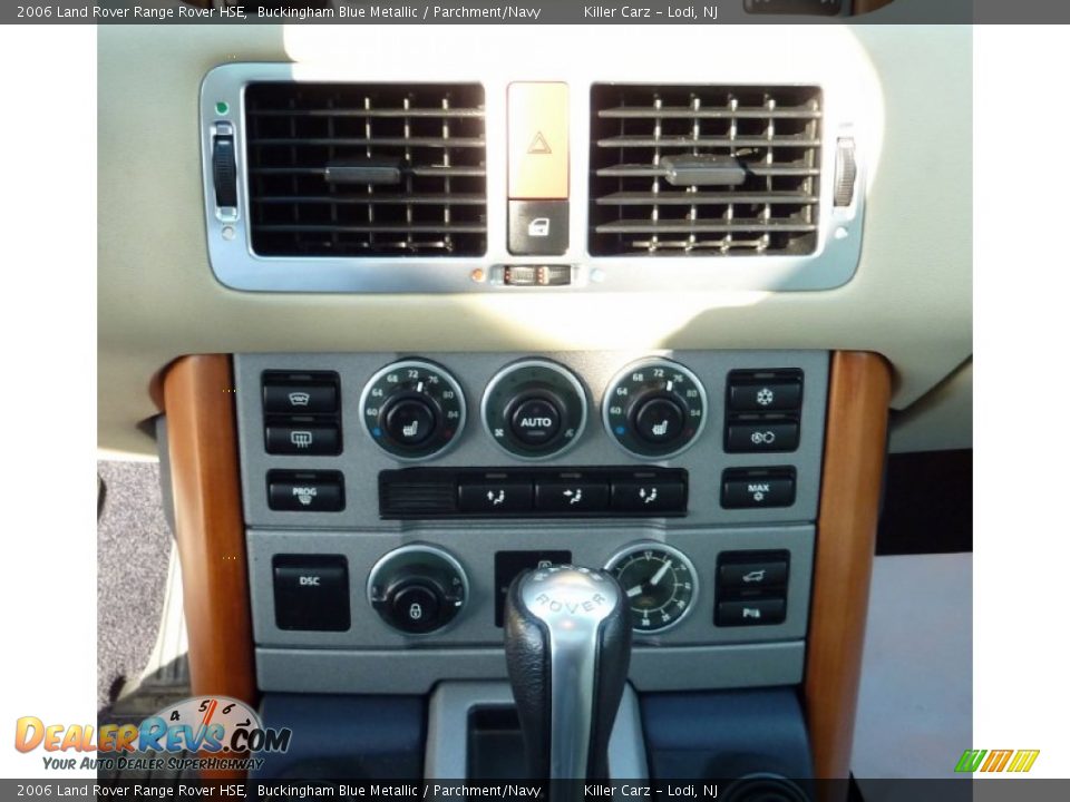 2006 Land Rover Range Rover HSE Buckingham Blue Metallic / Parchment/Navy Photo #19