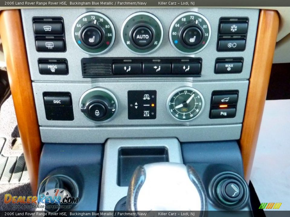 2006 Land Rover Range Rover HSE Buckingham Blue Metallic / Parchment/Navy Photo #20