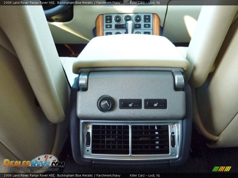 2006 Land Rover Range Rover HSE Buckingham Blue Metallic / Parchment/Navy Photo #27