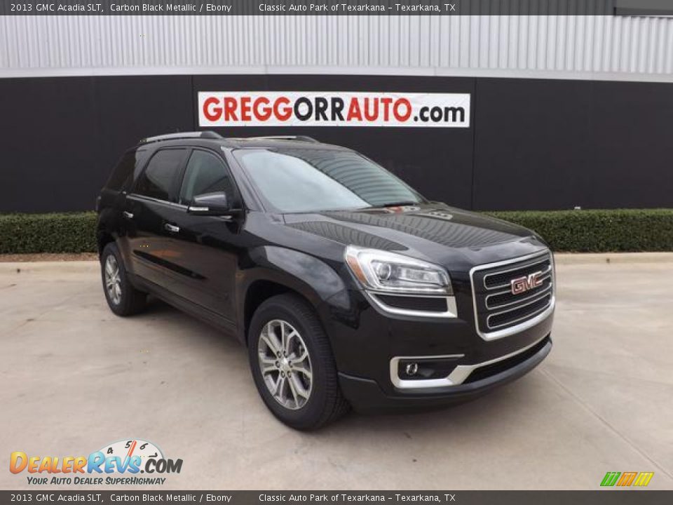 2013 GMC Acadia SLT Carbon Black Metallic / Ebony Photo #1