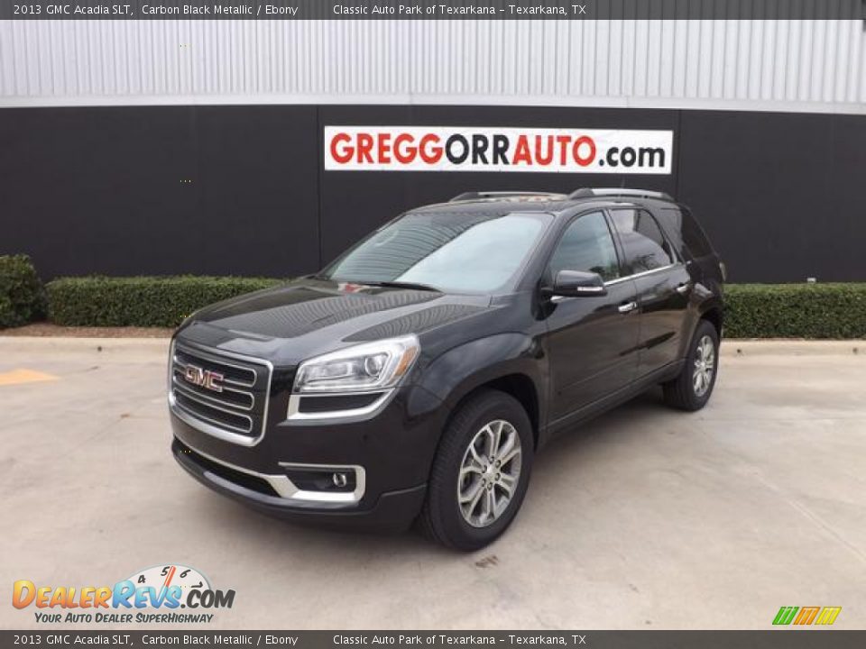 2013 GMC Acadia SLT Carbon Black Metallic / Ebony Photo #2