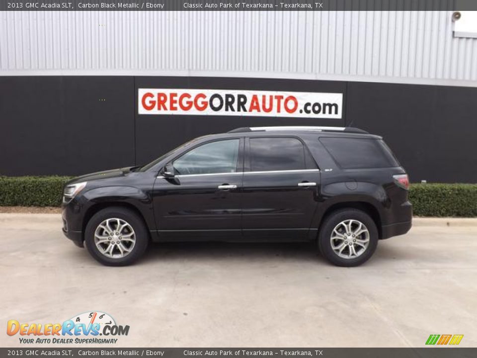 2013 GMC Acadia SLT Carbon Black Metallic / Ebony Photo #3