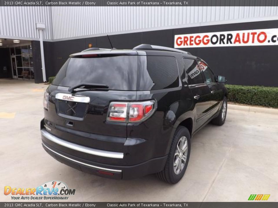 2013 GMC Acadia SLT Carbon Black Metallic / Ebony Photo #7