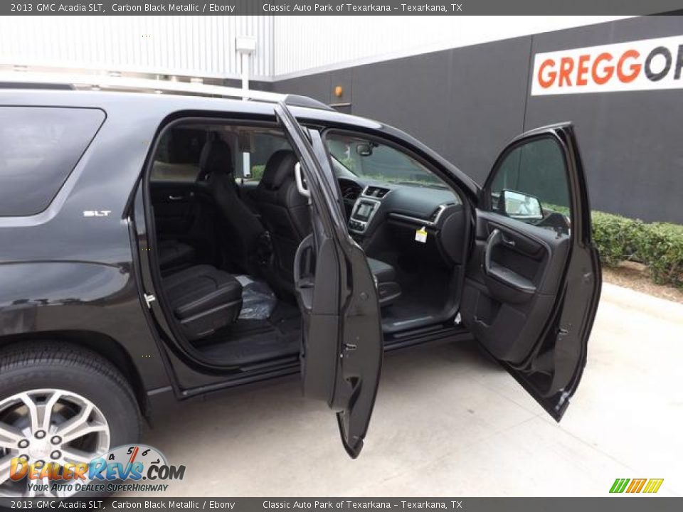 2013 GMC Acadia SLT Carbon Black Metallic / Ebony Photo #8