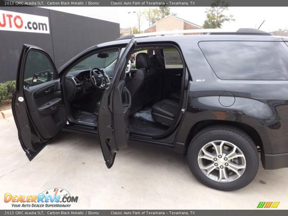 2013 GMC Acadia SLT Carbon Black Metallic / Ebony Photo #9