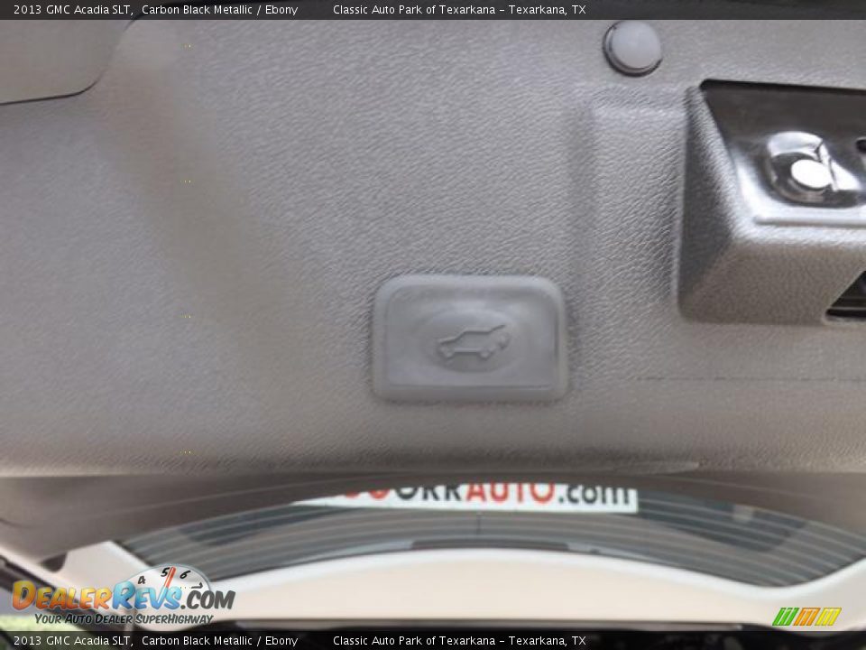 2013 GMC Acadia SLT Carbon Black Metallic / Ebony Photo #11