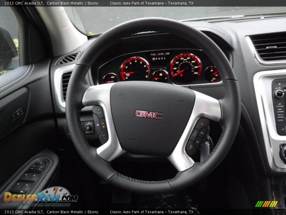 2013 GMC Acadia SLT Steering Wheel Photo #17