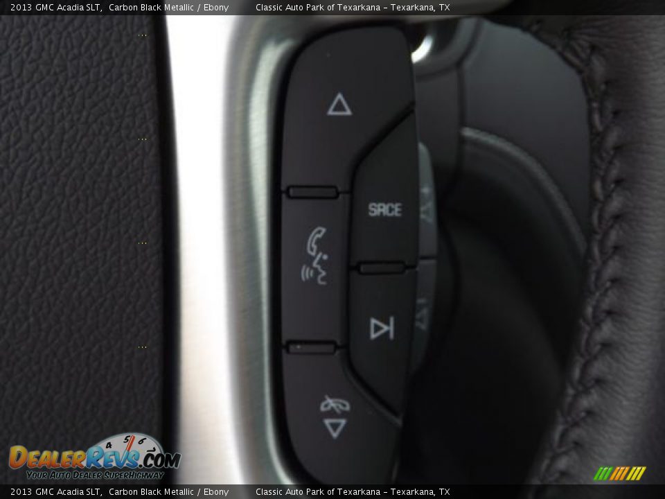 2013 GMC Acadia SLT Carbon Black Metallic / Ebony Photo #18