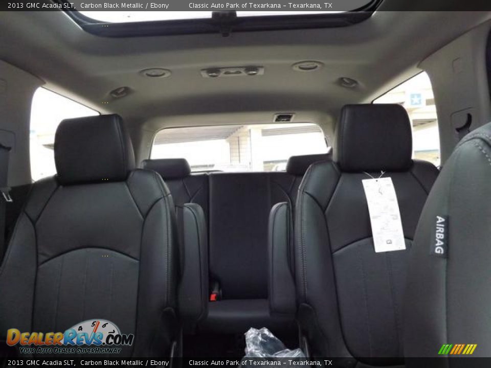 2013 GMC Acadia SLT Carbon Black Metallic / Ebony Photo #28