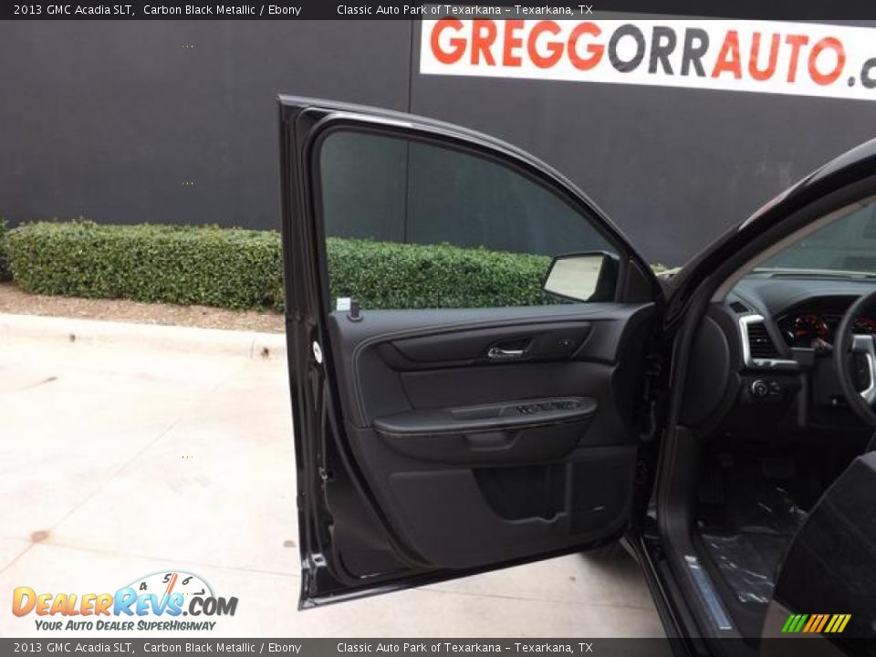 2013 GMC Acadia SLT Carbon Black Metallic / Ebony Photo #29