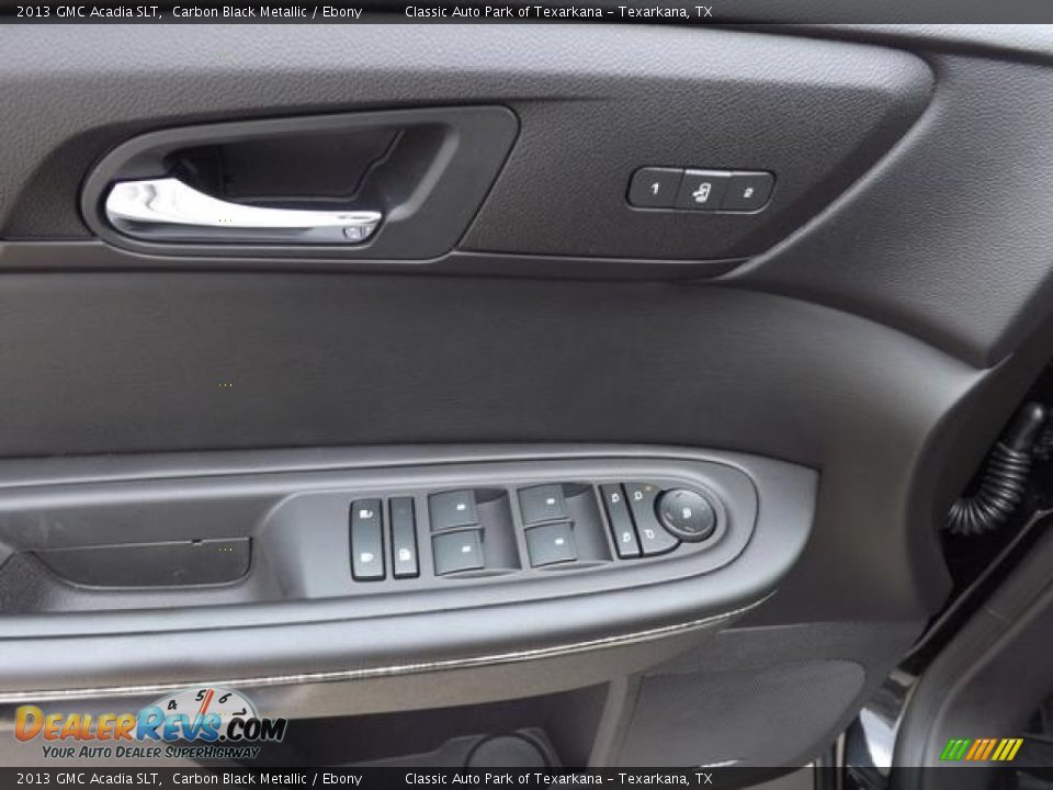 2013 GMC Acadia SLT Carbon Black Metallic / Ebony Photo #30