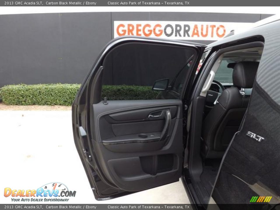 2013 GMC Acadia SLT Carbon Black Metallic / Ebony Photo #31