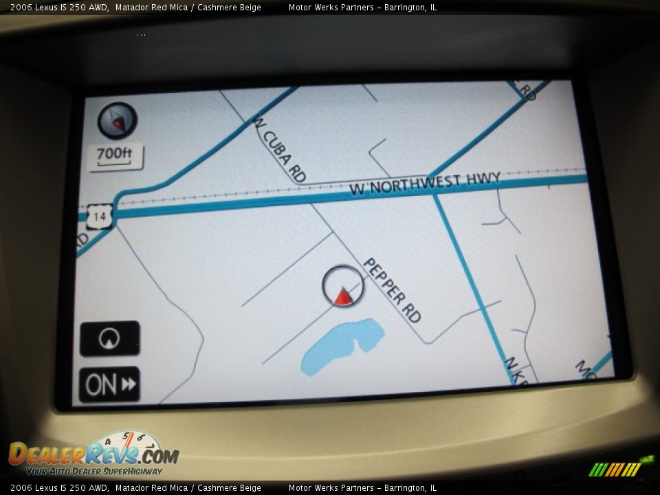 2006 Lexus IS 250 AWD Matador Red Mica / Cashmere Beige Photo #30