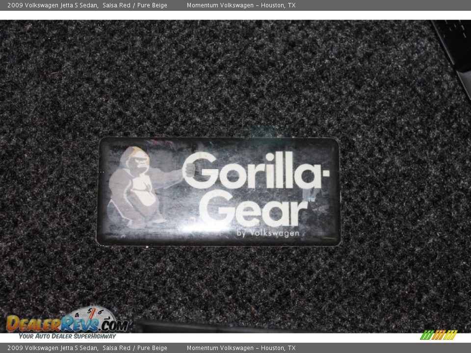 2009 Volkswagen Jetta S Sedan Salsa Red / Pure Beige Photo #26