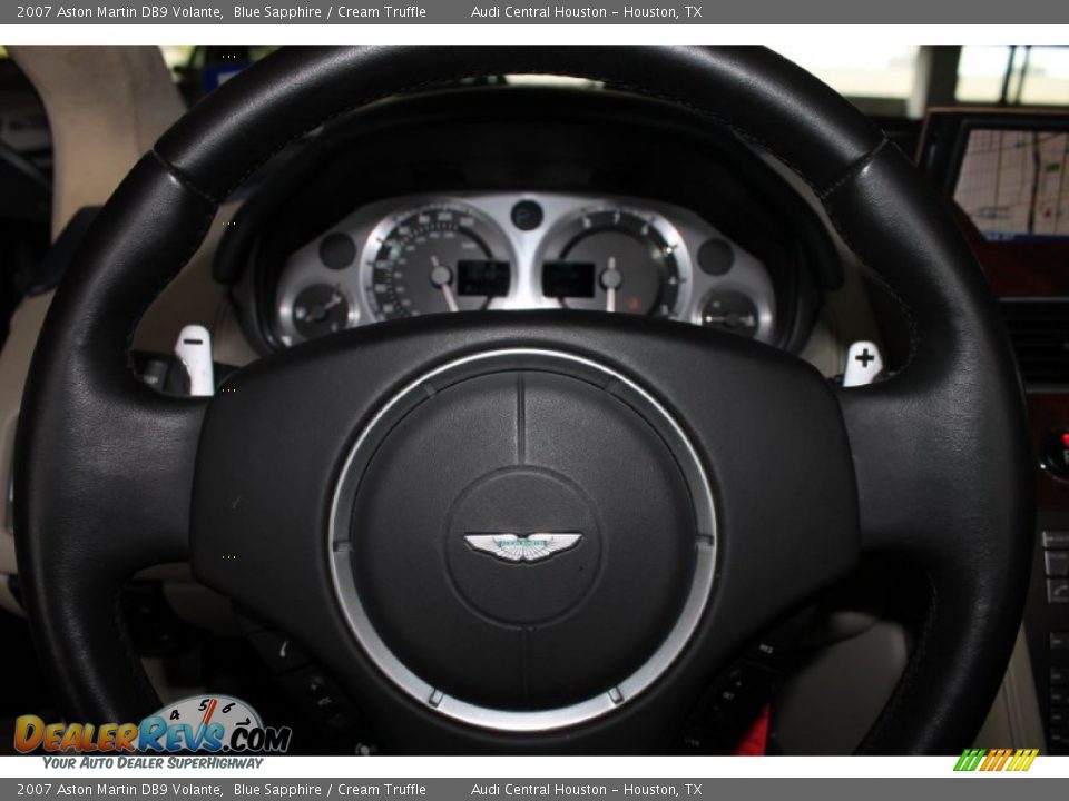 2007 Aston Martin DB9 Volante Steering Wheel Photo #21
