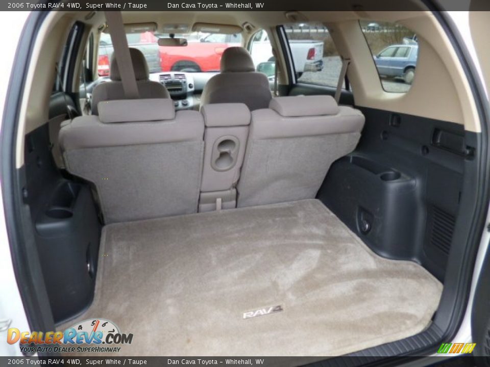 2006 Toyota RAV4 4WD Super White / Taupe Photo #10
