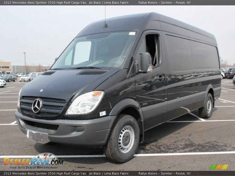 Front 3/4 View of 2013 Mercedes-Benz Sprinter 2500 High Roof Cargo Van Photo #1