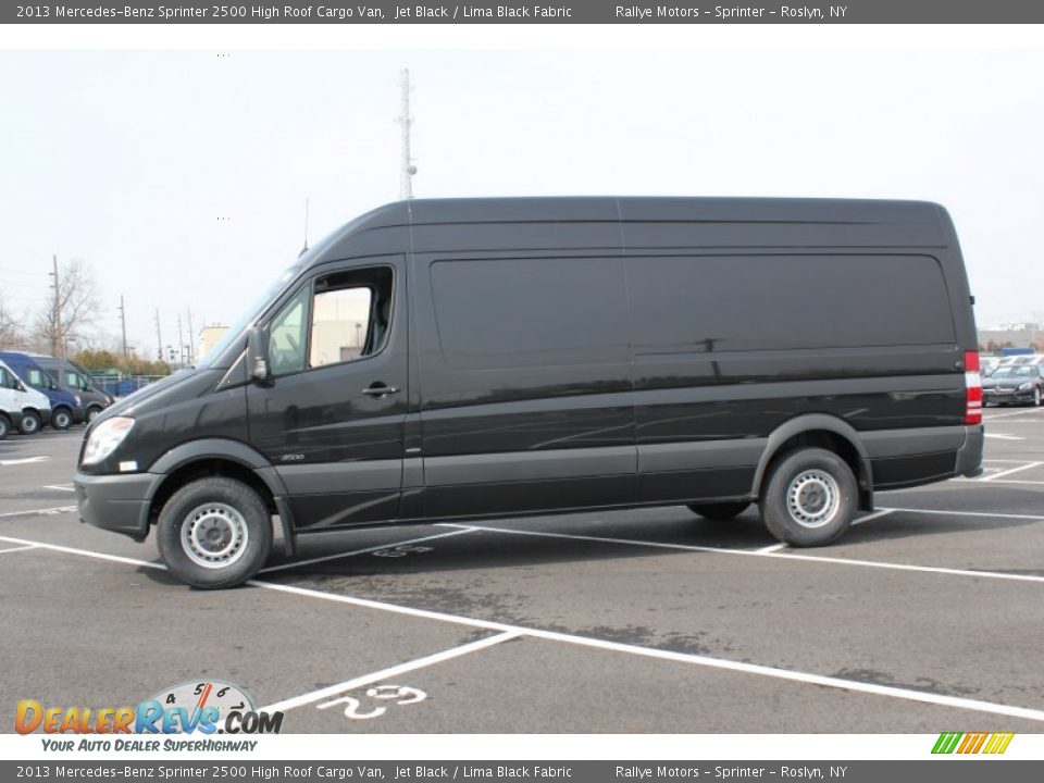 Jet Black 2013 Mercedes-Benz Sprinter 2500 High Roof Cargo Van Photo #3