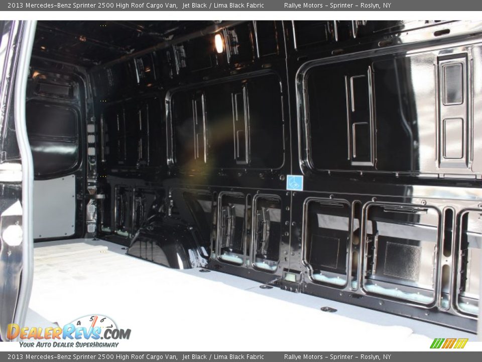 2013 Mercedes-Benz Sprinter 2500 High Roof Cargo Van Jet Black / Lima Black Fabric Photo #17
