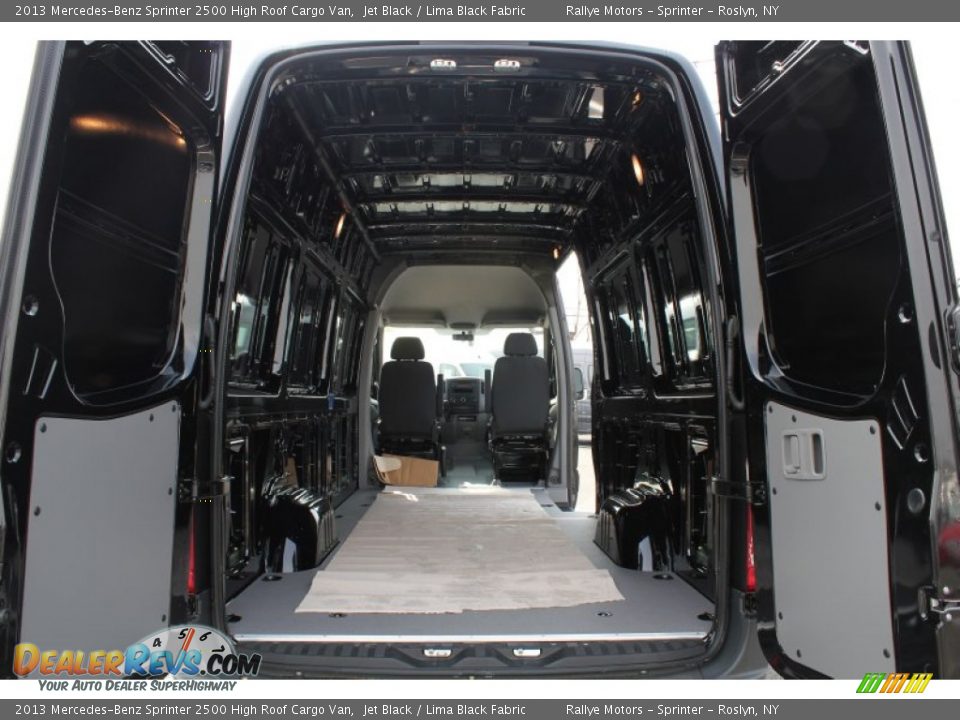 2013 Mercedes-Benz Sprinter 2500 High Roof Cargo Van Jet Black / Lima Black Fabric Photo #18