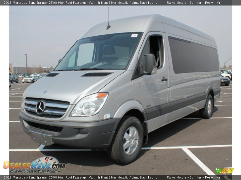 Front 3/4 View of 2013 Mercedes-Benz Sprinter 2500 High Roof Passenger Van Photo #1
