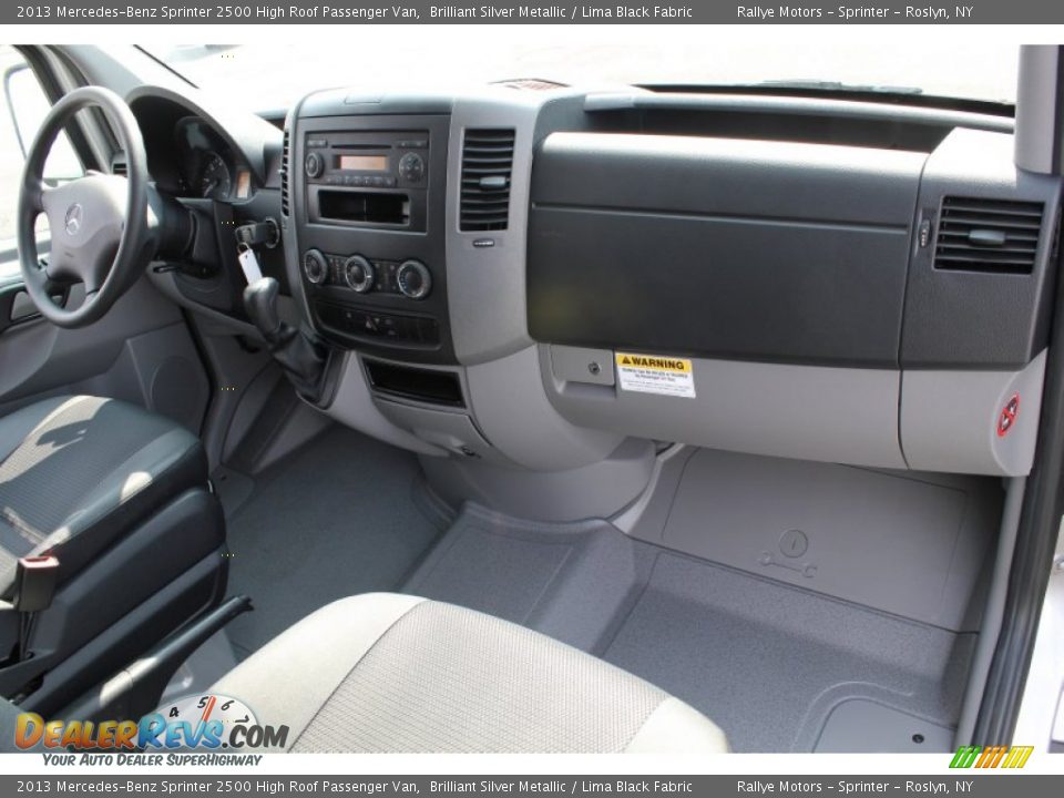 Dashboard of 2013 Mercedes-Benz Sprinter 2500 High Roof Passenger Van Photo #10