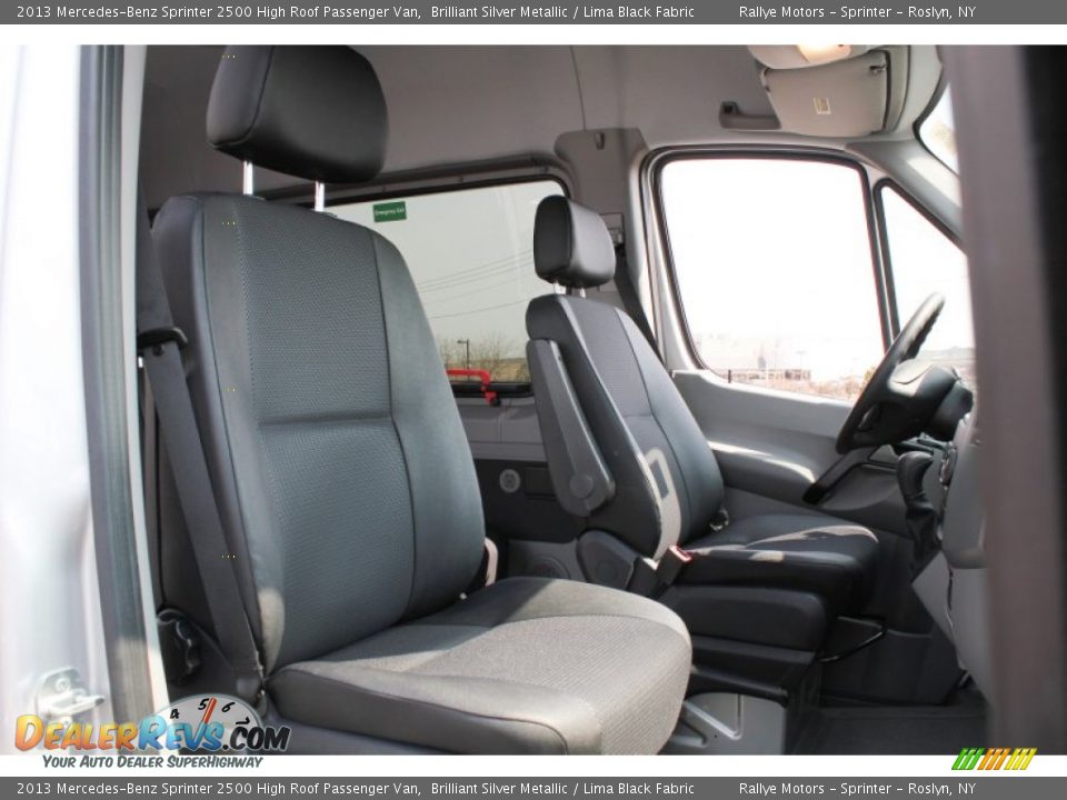 Lima Black Fabric Interior - 2013 Mercedes-Benz Sprinter 2500 High Roof Passenger Van Photo #11