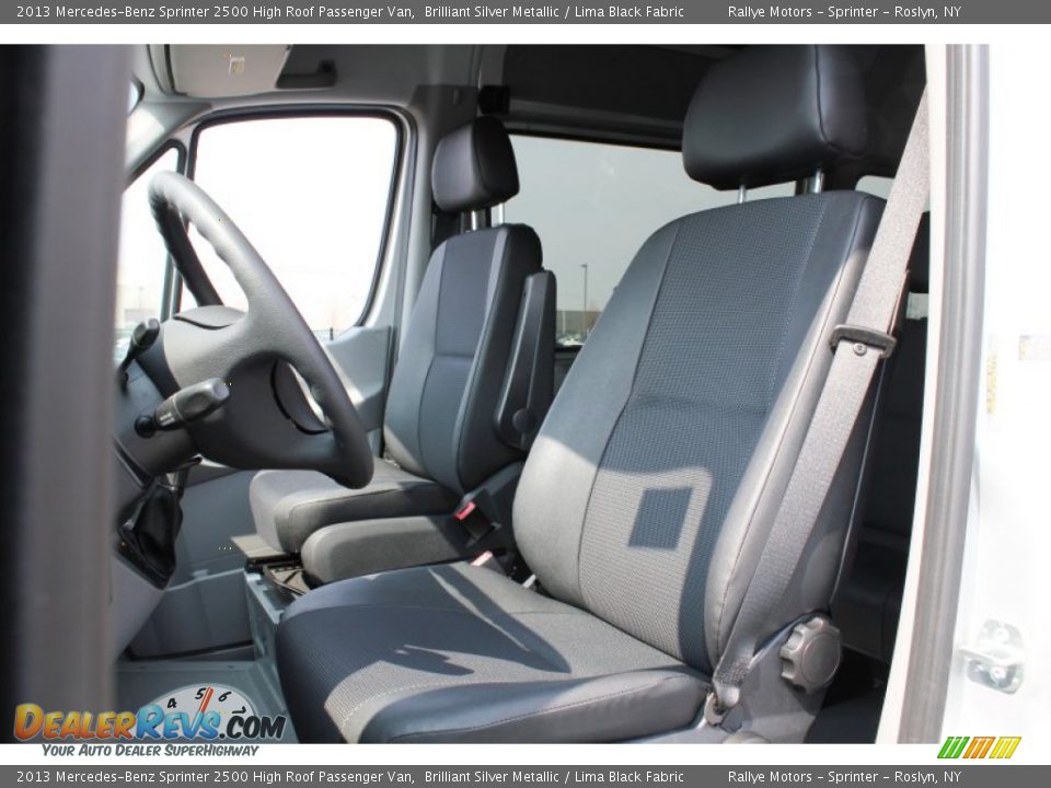 Front Seat of 2013 Mercedes-Benz Sprinter 2500 High Roof Passenger Van Photo #13