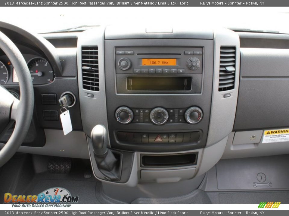 Controls of 2013 Mercedes-Benz Sprinter 2500 High Roof Passenger Van Photo #14