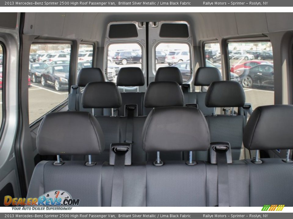 Rear Seat of 2013 Mercedes-Benz Sprinter 2500 High Roof Passenger Van Photo #17