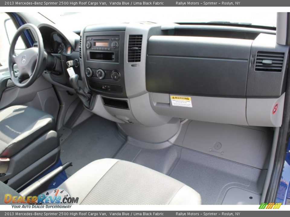 Dashboard of 2013 Mercedes-Benz Sprinter 2500 High Roof Cargo Van Photo #10