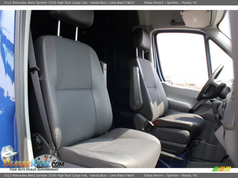 Front Seat of 2013 Mercedes-Benz Sprinter 2500 High Roof Cargo Van Photo #11
